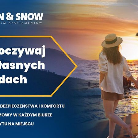 Apartamenty Sun & Snow Nadmorskie Tarasy Z Basenem Kołobrzeg Buitenkant foto