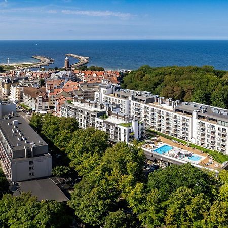 Apartamenty Sun & Snow Nadmorskie Tarasy Z Basenem Kołobrzeg Buitenkant foto