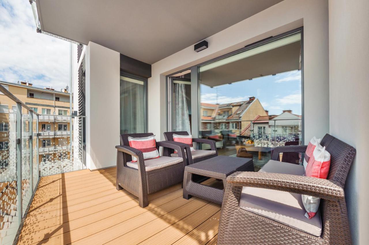 Apartamenty Sun & Snow Nadmorskie Tarasy Z Basenem Kołobrzeg Buitenkant foto