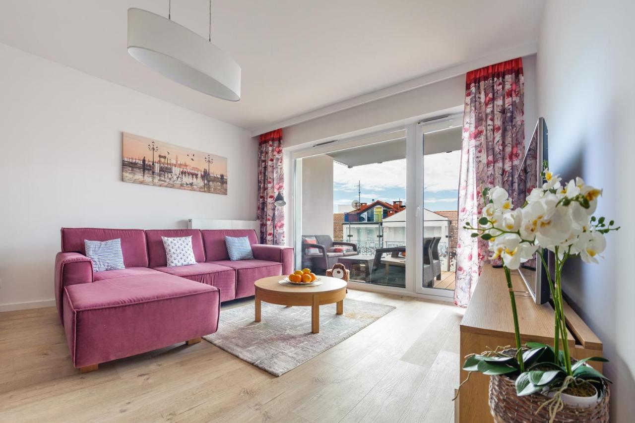 Apartamenty Sun & Snow Nadmorskie Tarasy Z Basenem Kołobrzeg Buitenkant foto